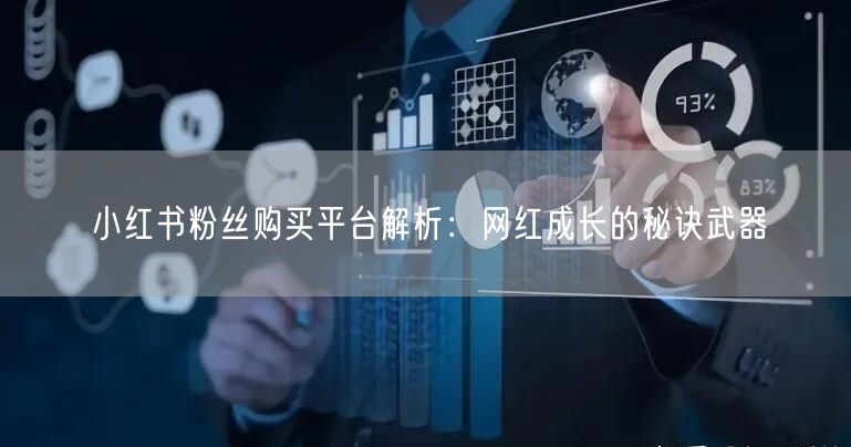 小红书粉丝购买平台解析:网红成长的秘诀武器